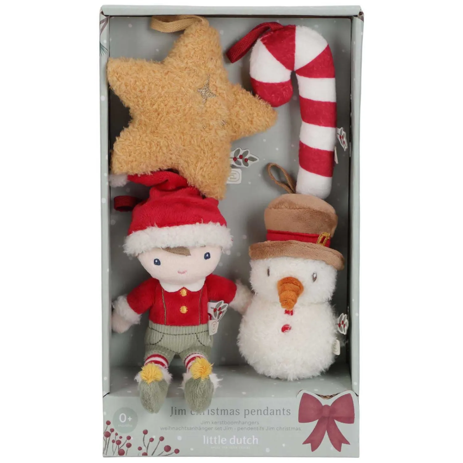 Little Dutch Kerstboomhangers Knuffels Jim GRS Clearance