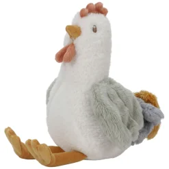 Knuffel Kip Little Farm, 17cm>Little Dutch Online