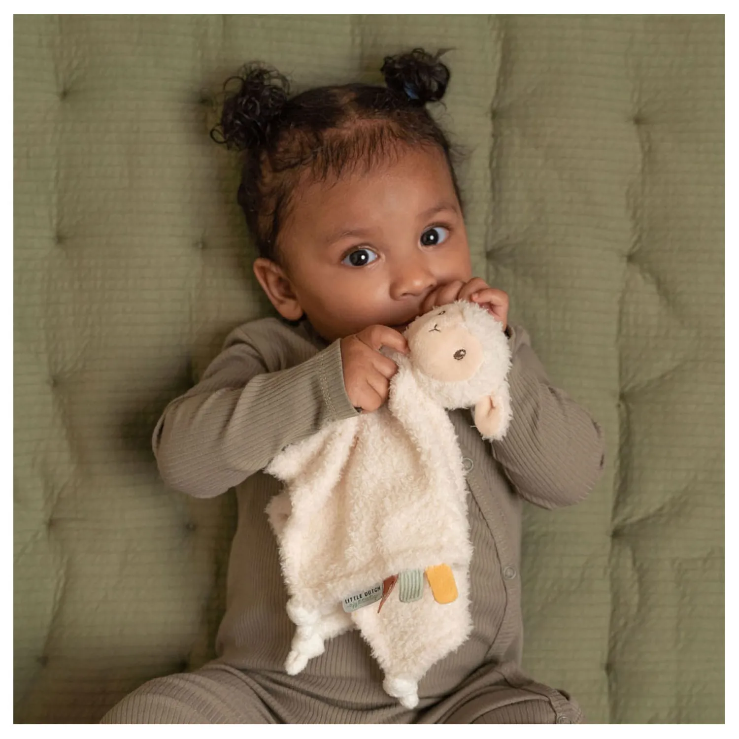 Knuffeldoekje Schaap Little Farm>Little Dutch Outlet