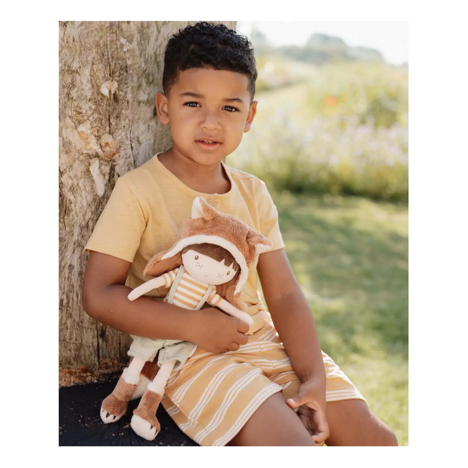 Little Dutch Knuffelpop Forest Friends Sam, 35cm Best