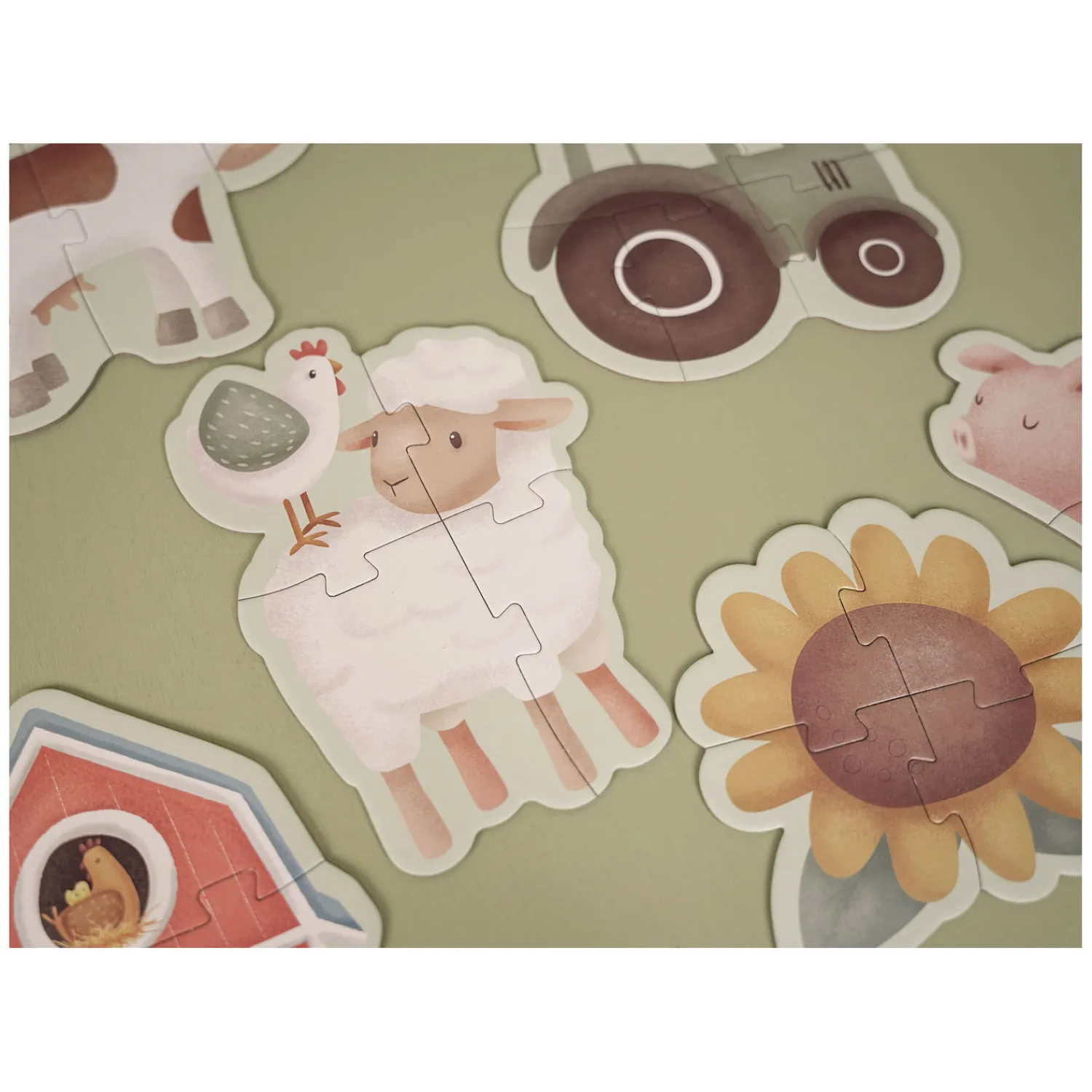 Legpuzzel 6in1 Little Farm FSC>Little Dutch Discount