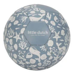 Mini Bal Blauw, 16cm-Little Dutch Discount