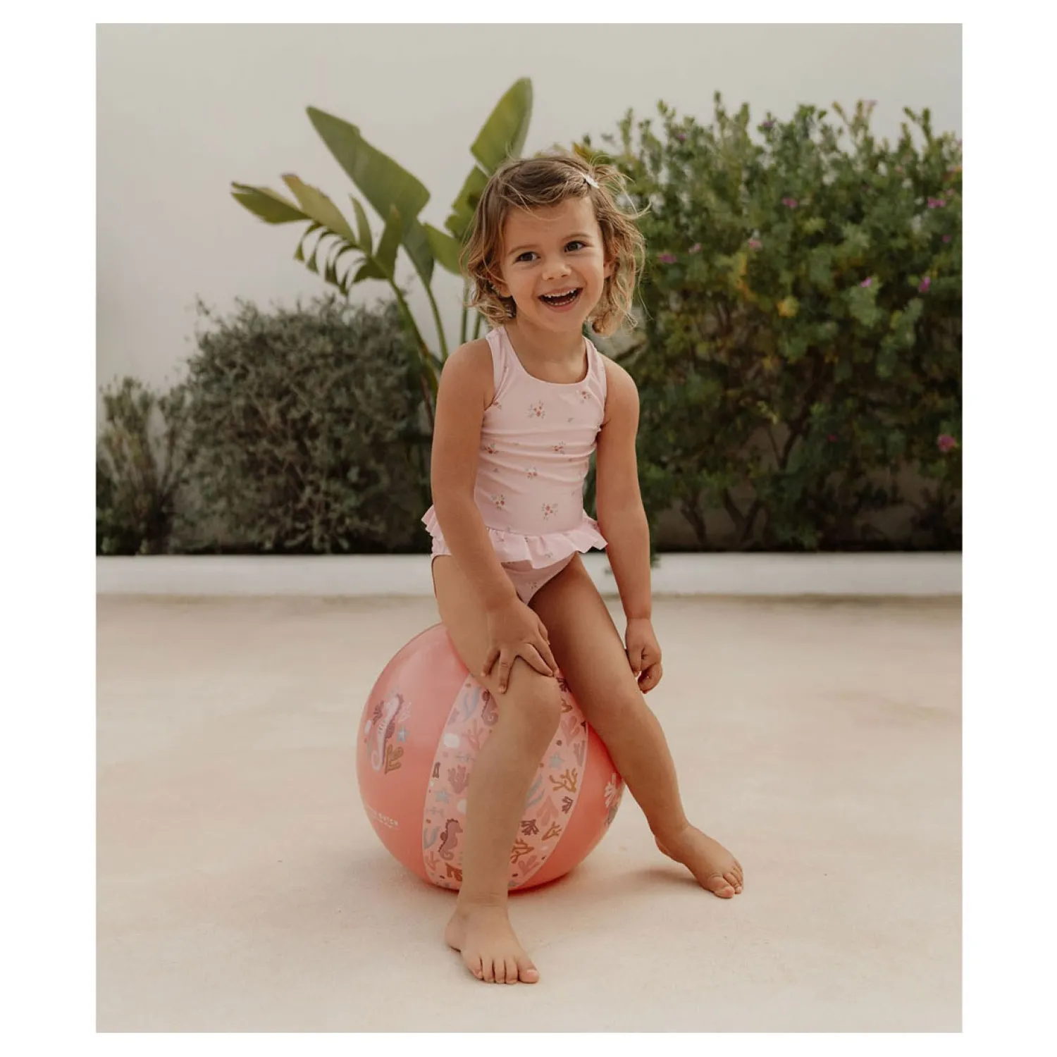 Little Dutch Ocean Dreams Strandbal Roze, 35cm Sale