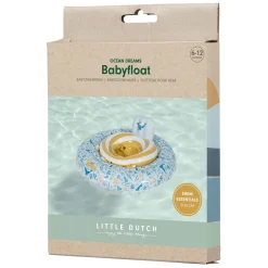 Ocean Dreams Baby Zwemring Blauw, 67cm-Little Dutch