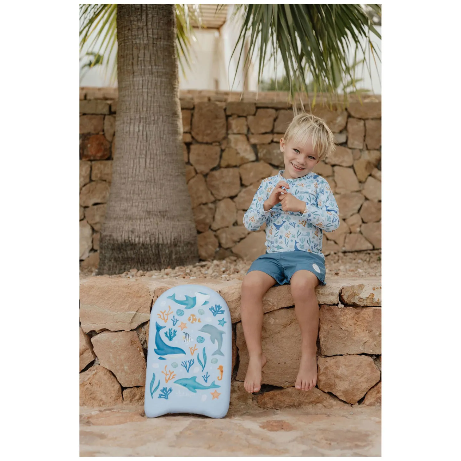 Little Dutch Ocean Dreams Kickboard Blauw