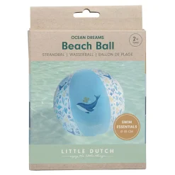 Ocean Dreams Strandbal Blauw, 35cm>Little Dutch Online