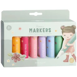 Viltstiften Rosa - 8st.-Little Dutch Online