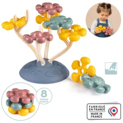 Little Koraal Insteek Vormenspel, 9dlg.-Smoby Discount