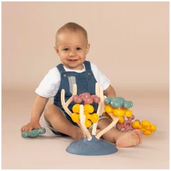 Little Koraal Insteek Vormenspel, 9dlg.-Smoby Discount