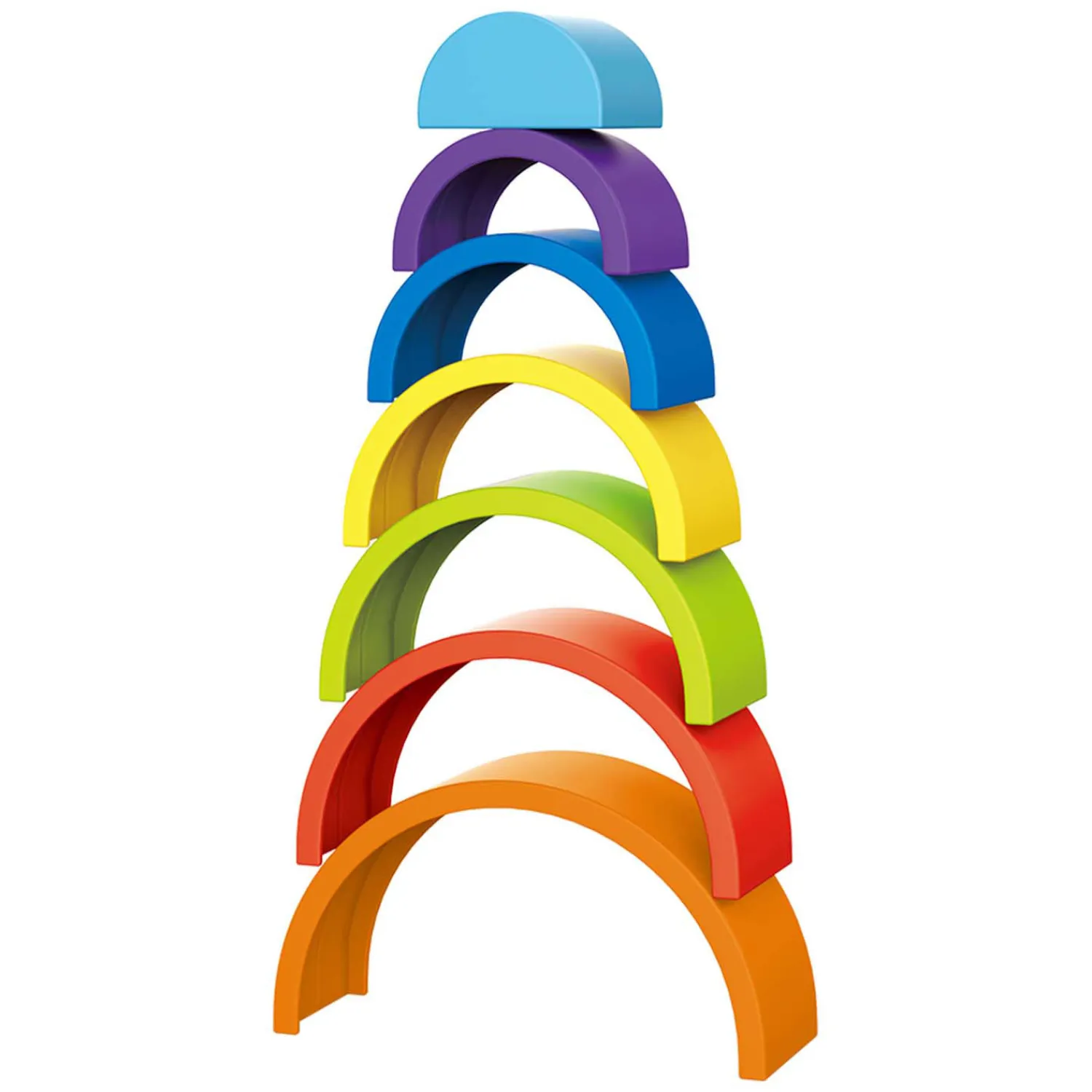 Little Stars Baby Stapeltoren Regenboog, 7dlg.-Toi-Toys Clearance