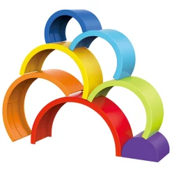 Little Stars Baby Stapeltoren Regenboog, 7dlg.-Toi-Toys Clearance