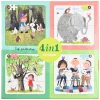 Dieren van Fiep 4in1 Puzzel>Lobbes Online