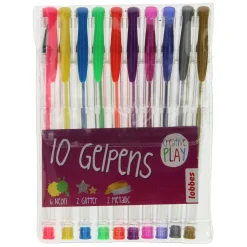 Gelpennen, 10st.>Lobbes New