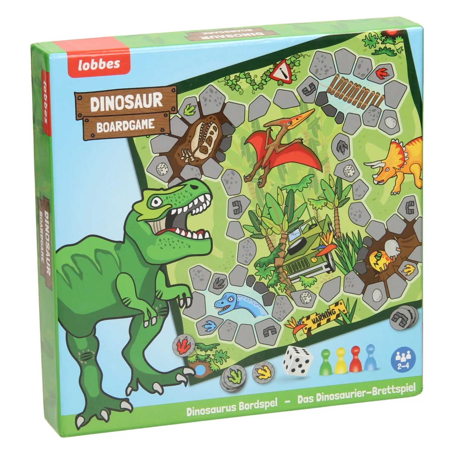 Kinderspel Dinosaurus-Lobbes New