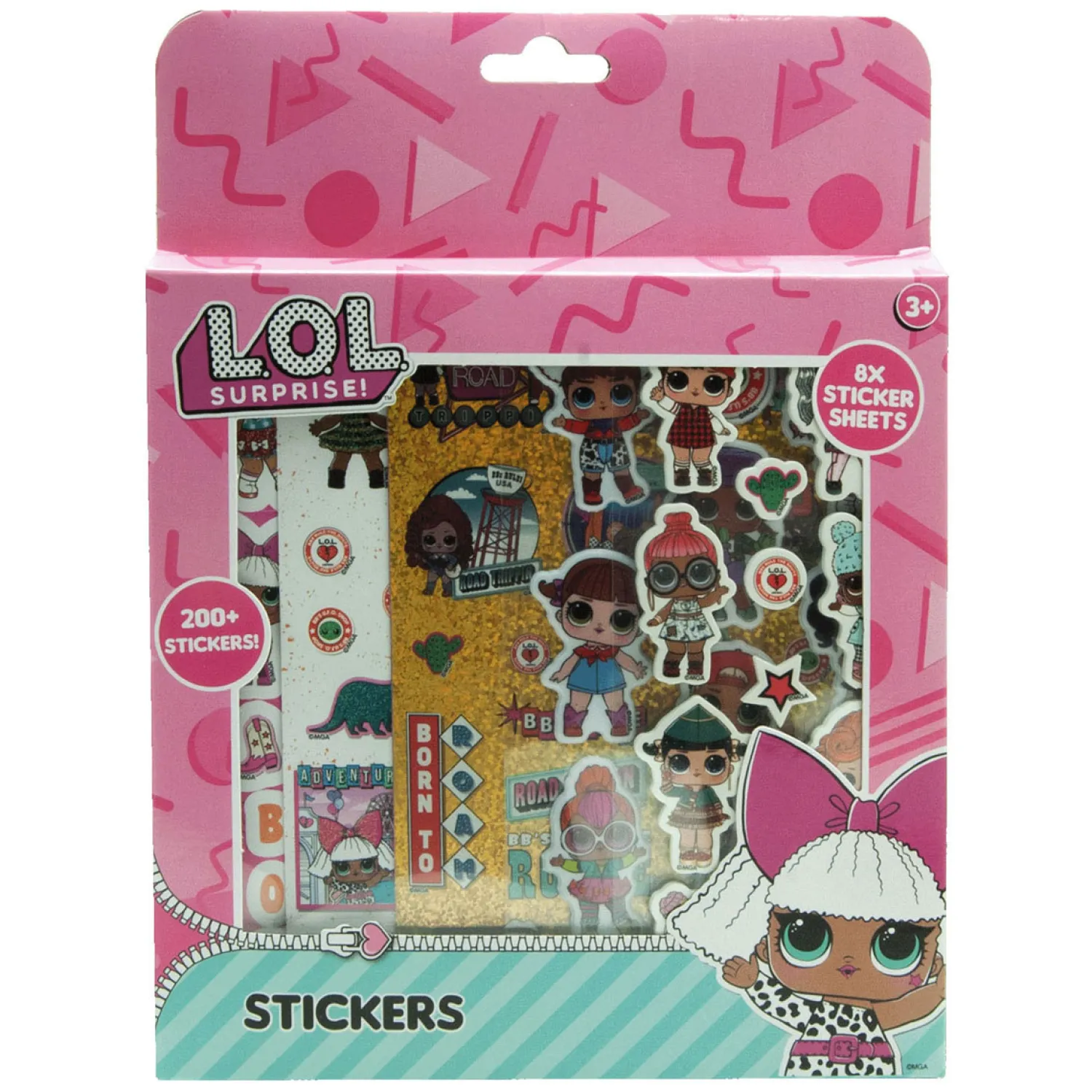 Stickerset, 200st.-L.O.L. Discount