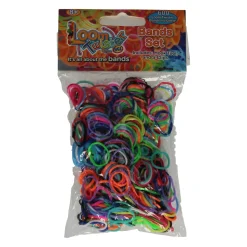 bands Neon Mix Multicolor Set, 600st.-Loom New
