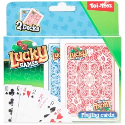 Lucky Games Speelkaarten, 2st.>Toi-Toys Best