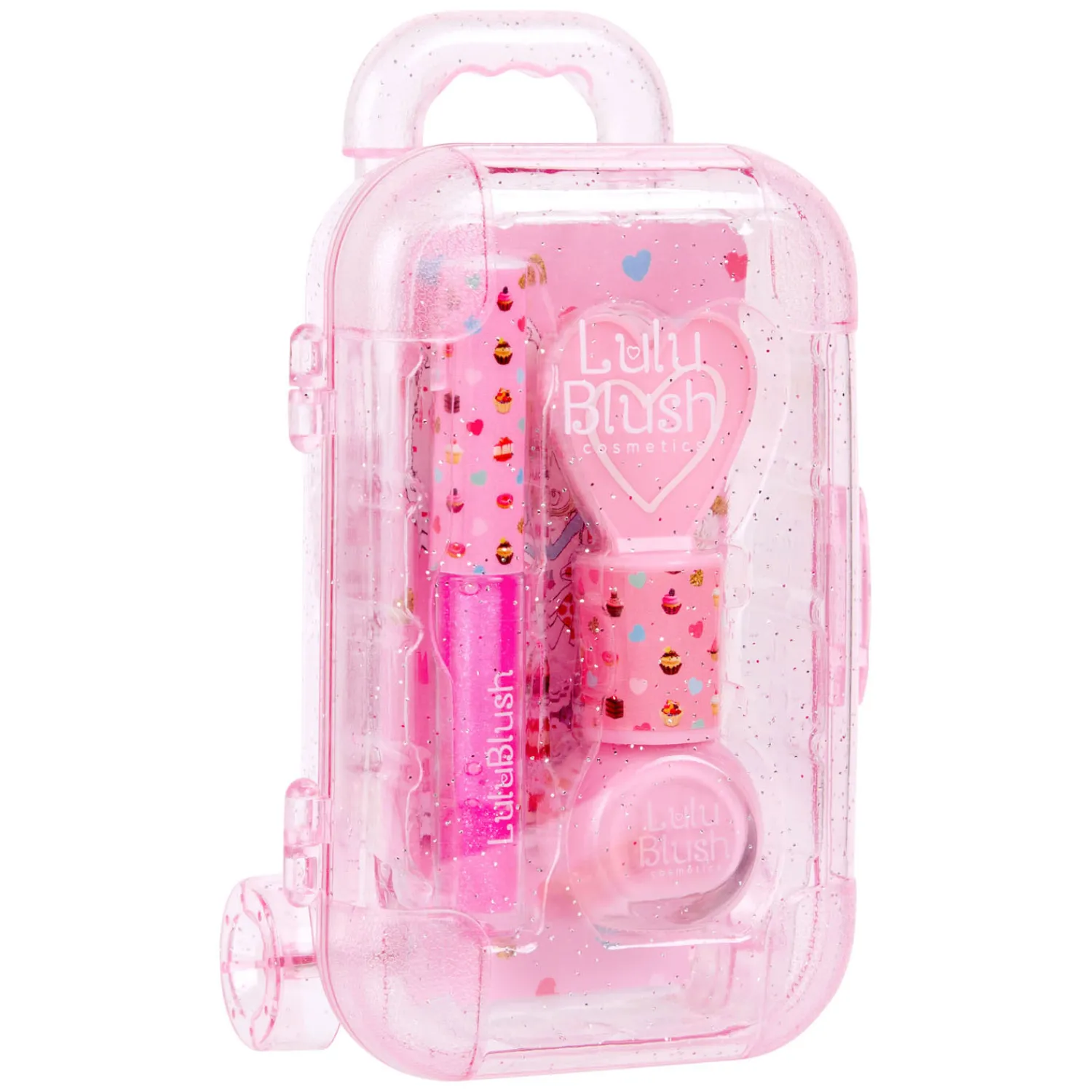Lulu Blush Make-up Glitter Trolley-Canenco