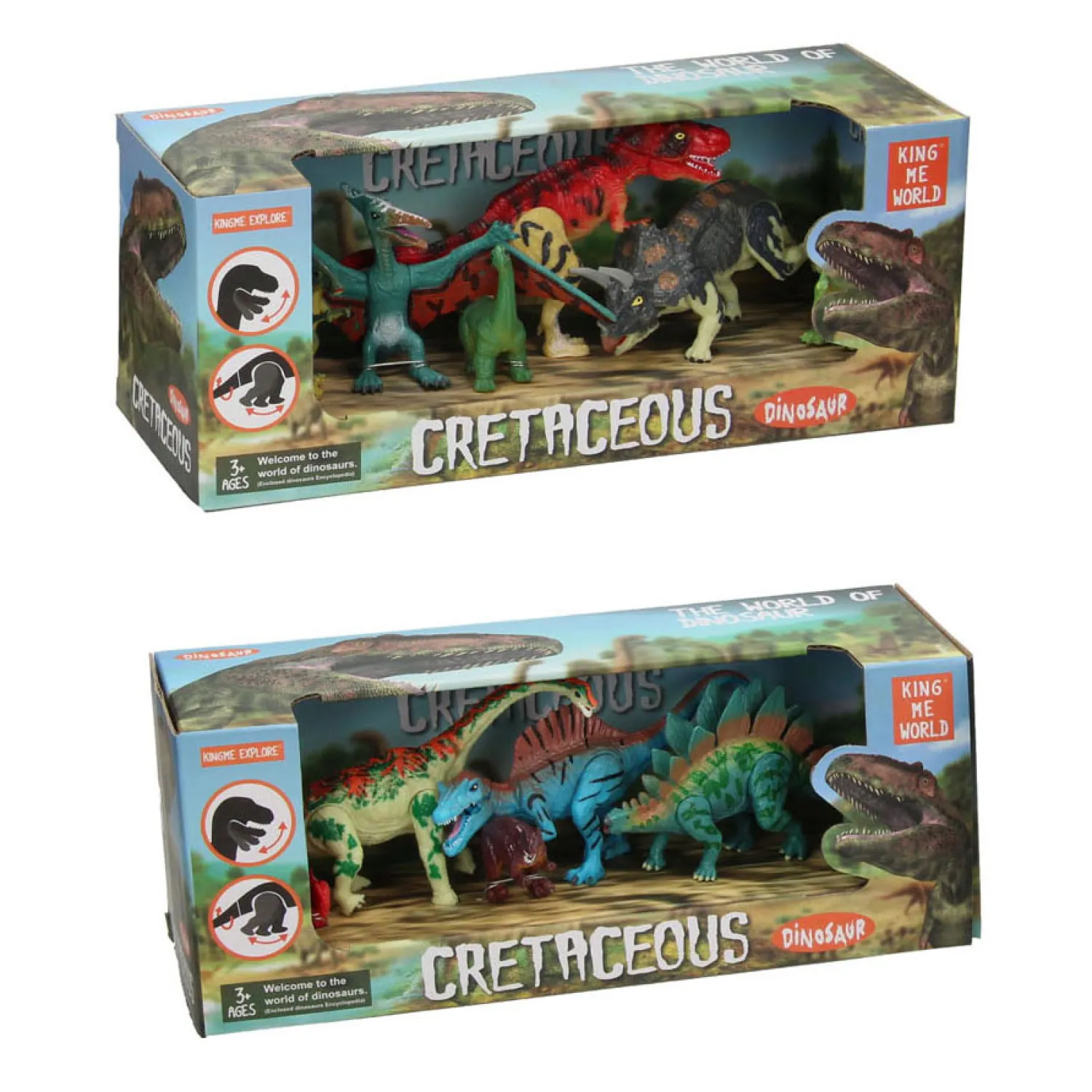 Luxe Dino Speelset, 6dlg.> Sale