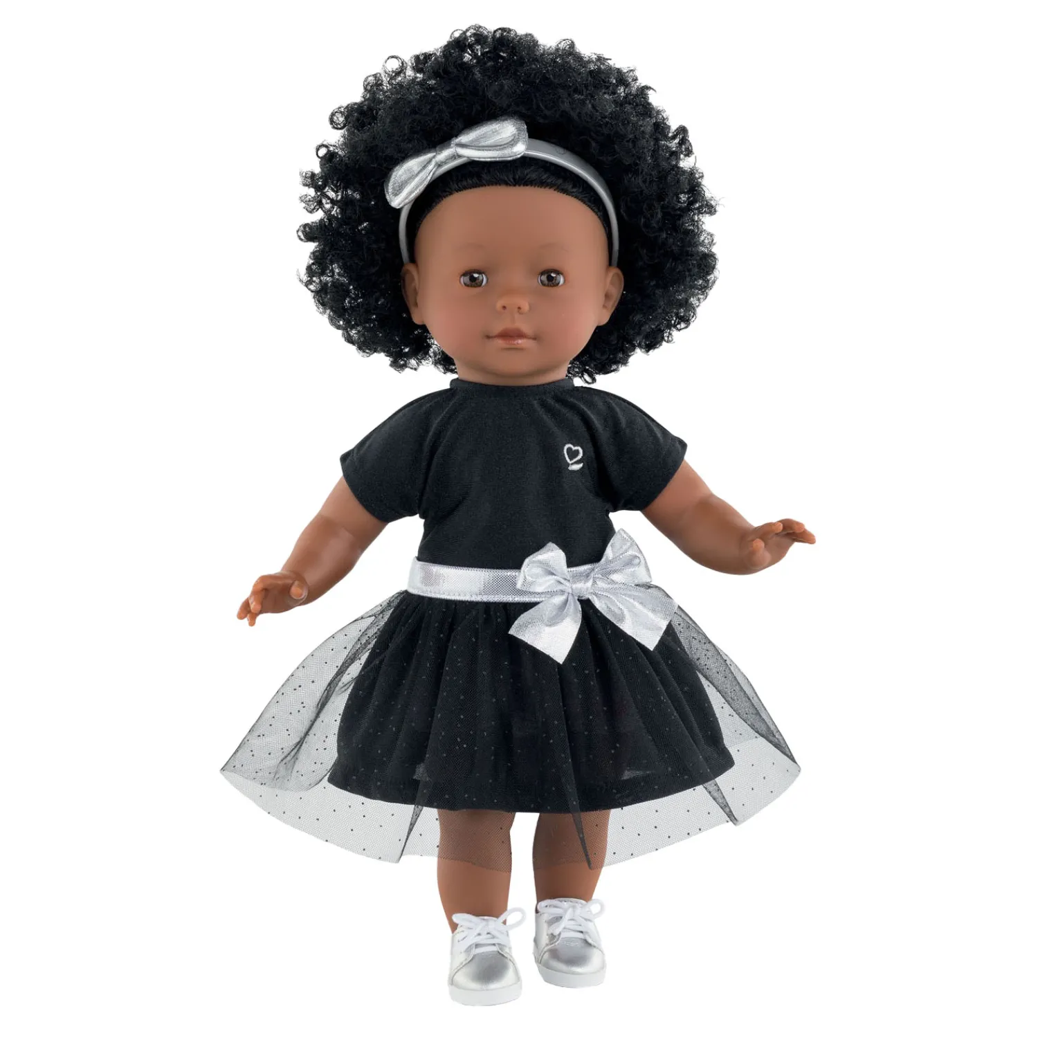 Corolle Ma Haarband met Strik Zilver, 36cm Best