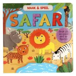 Wins Holland Maak & Speel Boek - Safari Clearance