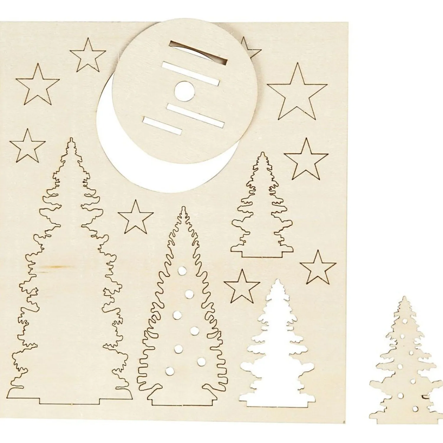 Maak en Versier je Houten Kerstbomen-Creativ Company Outlet