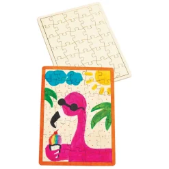 Maak je eigen Houten Puzzel, 6st.-Colorations Outlet