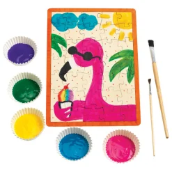 Maak je eigen Houten Puzzel, 6st.-Colorations Outlet