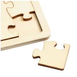Maak je eigen Houten Puzzel, 6st.-Colorations Outlet