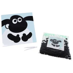 Maak je Eigen Schilderij met Wattenbollen - 20x20cm- New