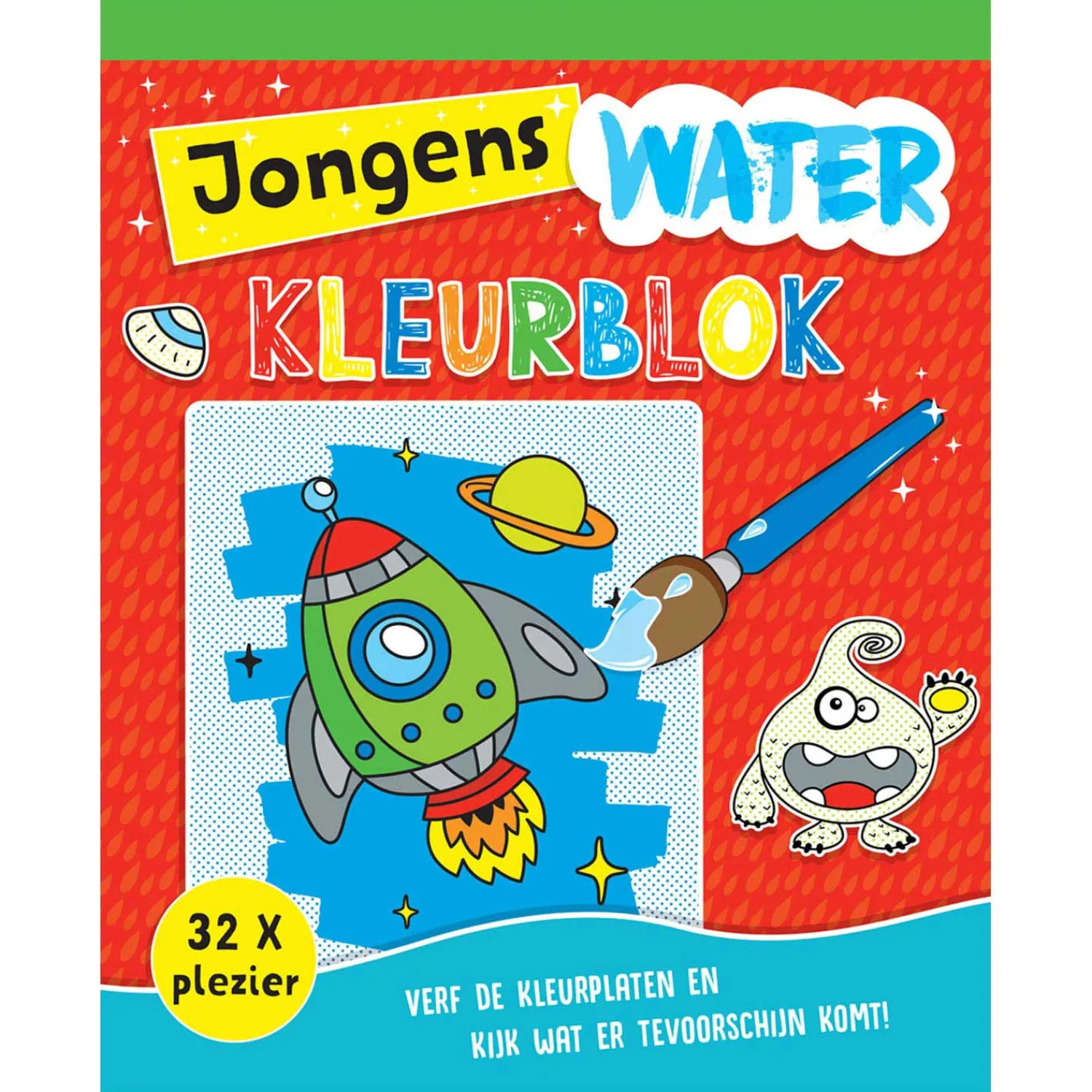 Rebo Publishers Magisch Waterkleurblok Jongens