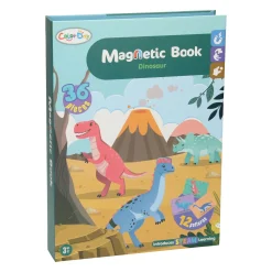 Magnetisch Boek - Dinosaurus, 36dlg. New