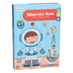 Magnetisch Boek - Outfits Jongen, 59dlg.- Hot