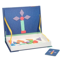 Magnetisch Boek - Vormen, 84dlg.- Best