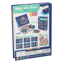 Magnetisch Boek - Vormen, 84dlg.- Best