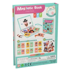 Magnetisch Opbergboek - Gekke Gezichten, 55dlg.><noscript><img width=