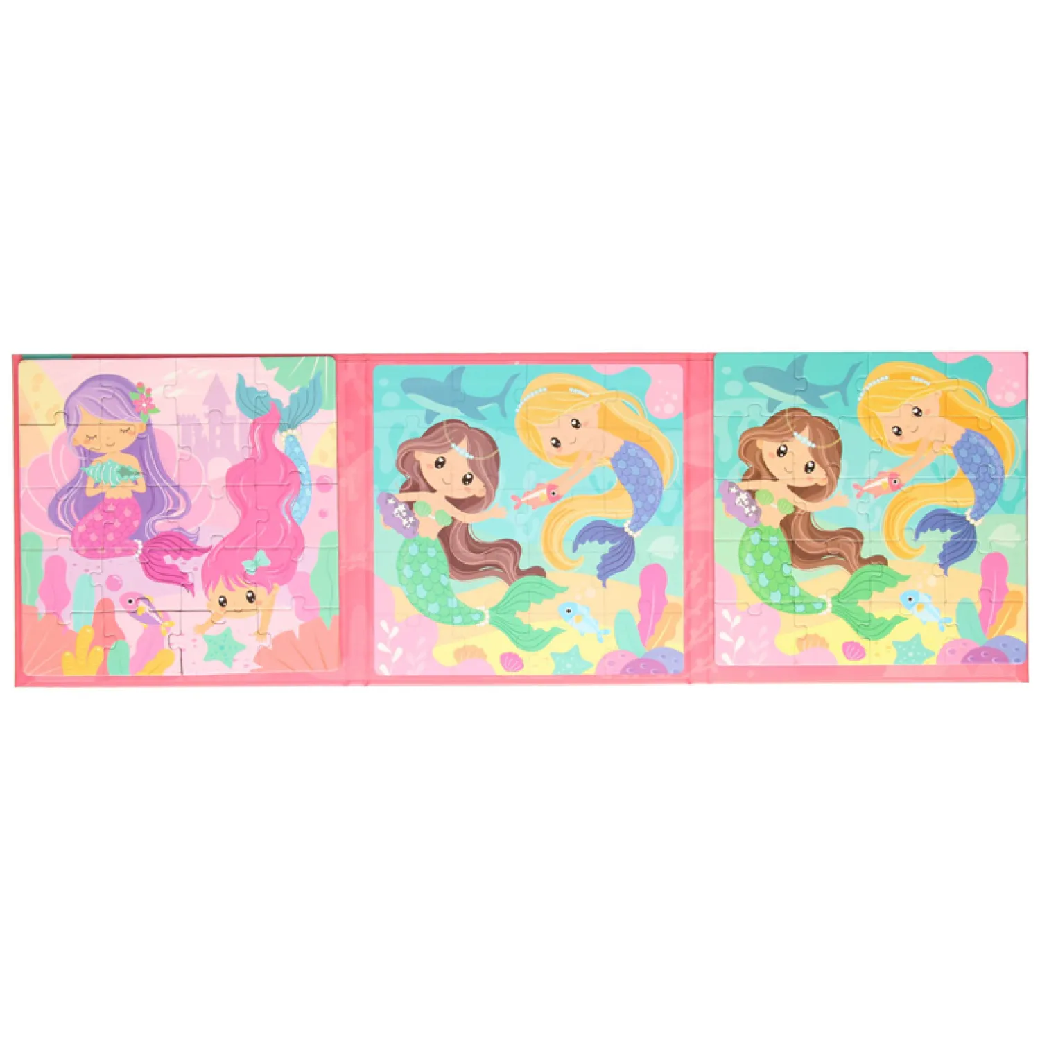 Magnetisch Puzzelboek Zeemeermin- Outlet