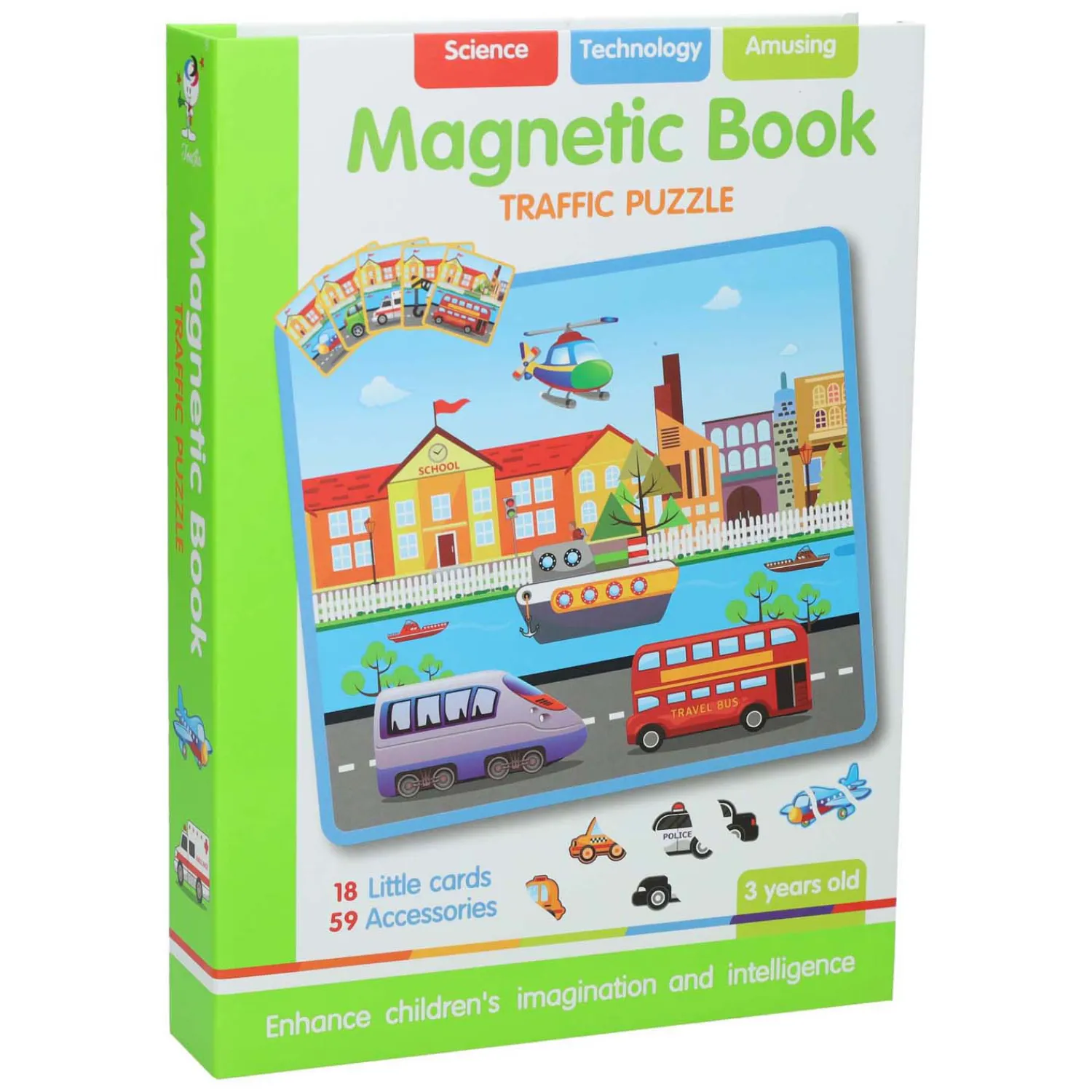 Magnetische Koffer Stad Hot