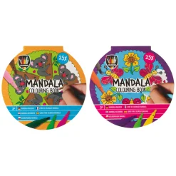 Mandala Kleurboek, 25 Kleurplaten>Creative Craft Group Clearance
