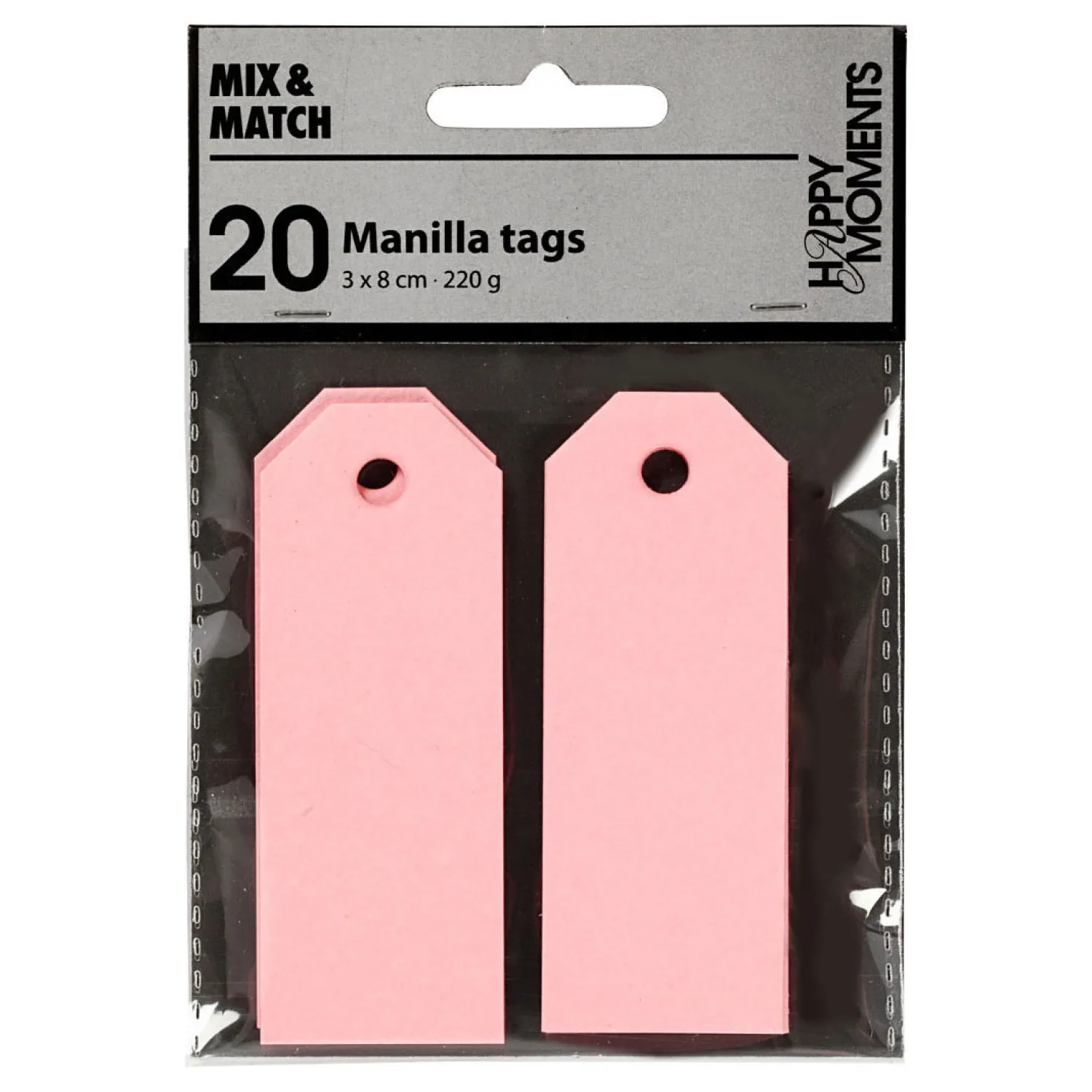 Manilla Labels Lichtrood, 20st.-Creativ Company Sale