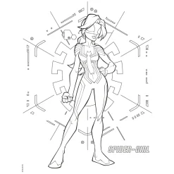 Deltas Marvel Spider-Man Color Kleurblok Best