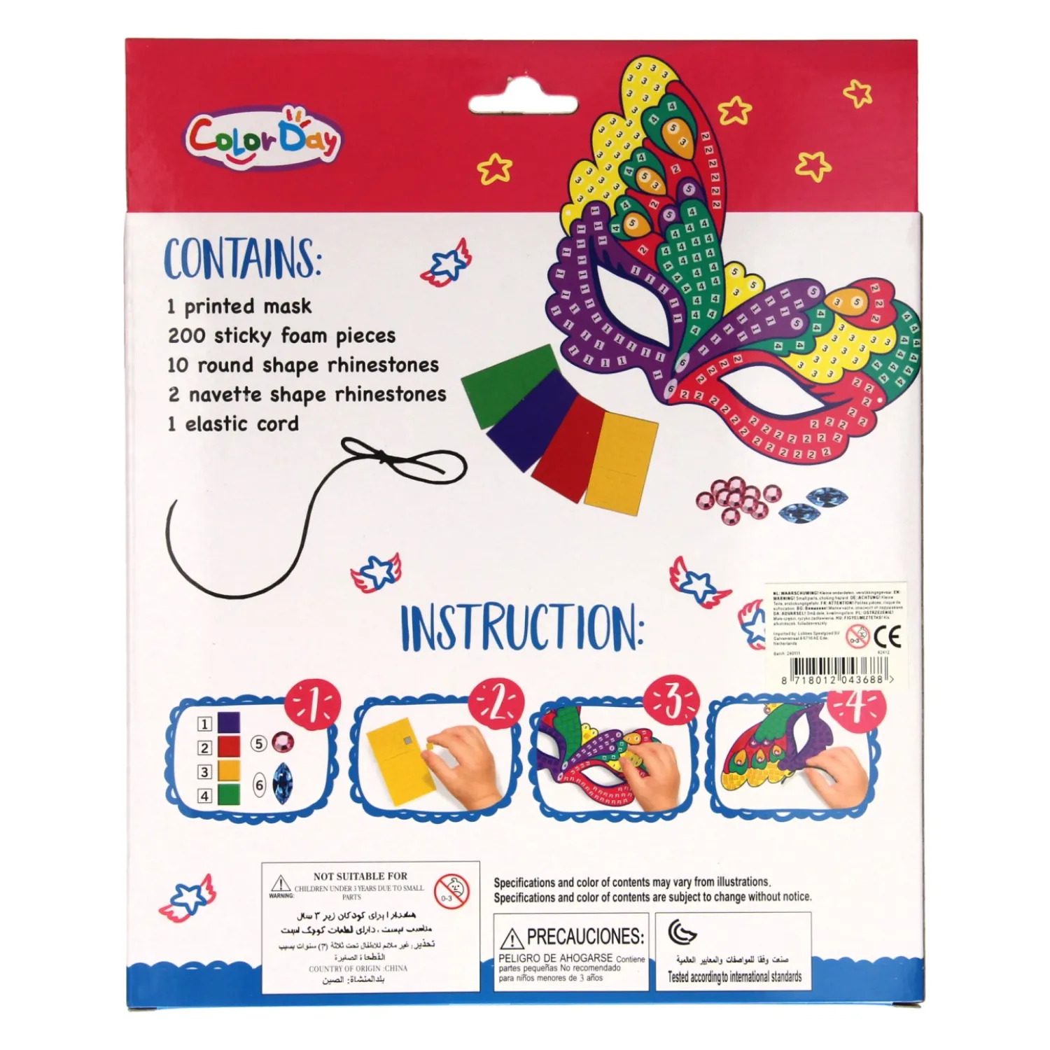 Masker Versieren Mozaïek> Online