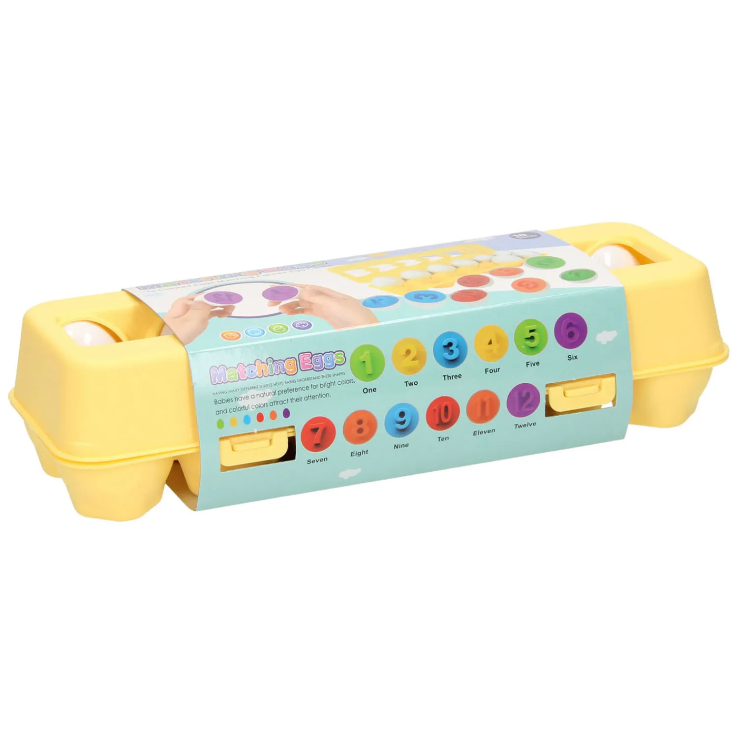 Matching Eieren Cijfers Set- Outlet