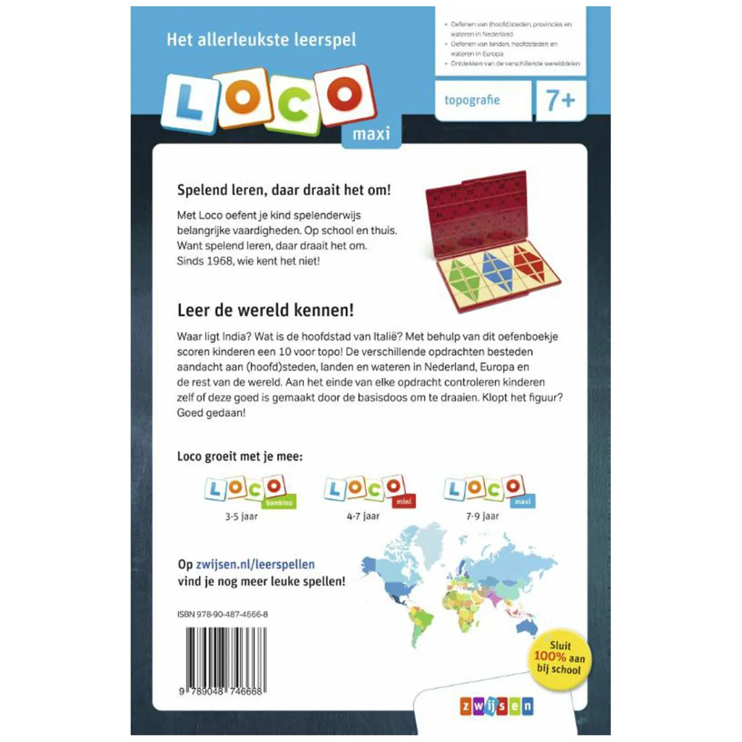 Maxi Loco Topografie (7-9 jaar)-WPG uitgevers Outlet