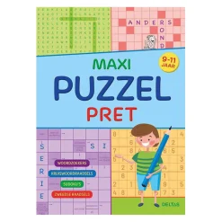 Maxi puzzelpret 9-11 jaar>Deltas