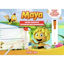 Maya de Bij Kartonboek - Schrijf en Wis>Studio 100 New