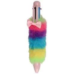 Meerkleurenpen Fluffy Regenboog-Grafix Sale