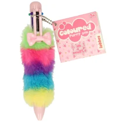 Meerkleurenpen Fluffy Regenboog-Grafix Sale