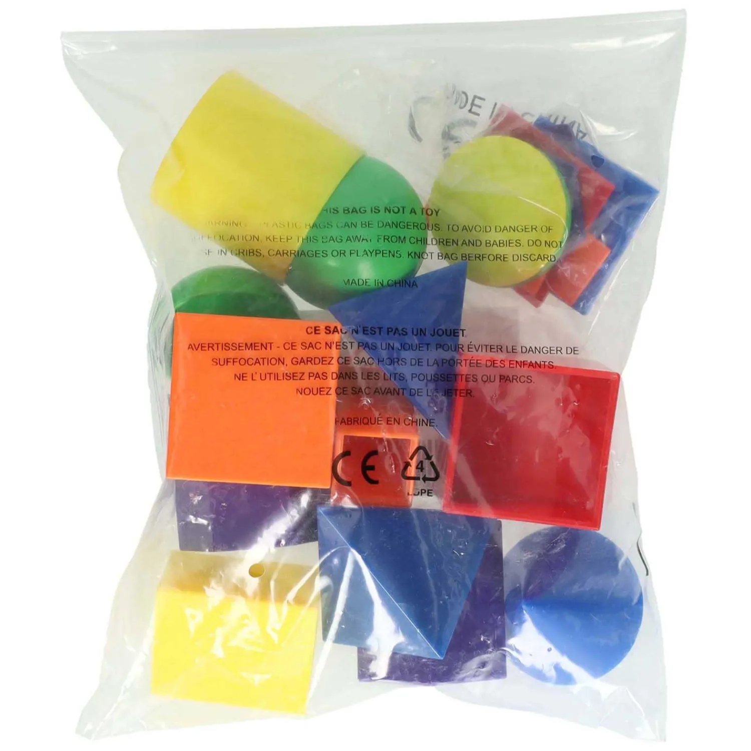 Meetkundige Vormen Set - 12dlg.- Outlet