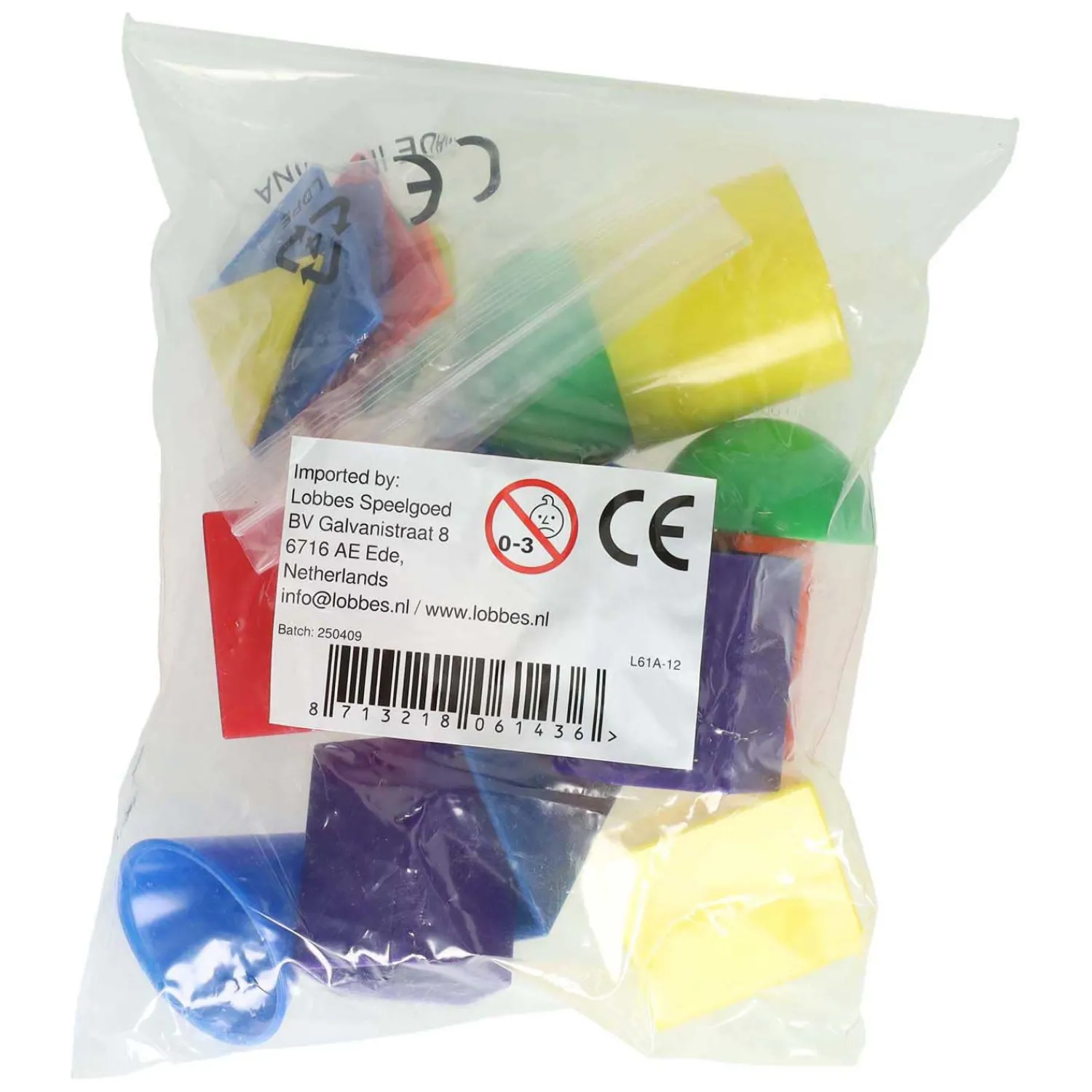 Meetkundige Vormen Set - 12dlg.- Outlet